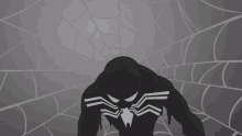 Black Spiderman Symbiote GIF - Black Spiderman Spiderman Symbiote GIFs
