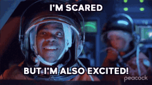 Im Scared But Im Also Excited Tracy Jordan GIF - Im Scared But Im Also Excited Tracy Jordan 30rock GIFs