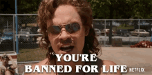 Youre Banned For Life Get Out GIF - Youre Banned For Life Get Out Leave GIFs