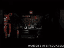five nights at anime foxy jumpscare