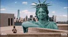 Cool I Love You America GIF - Cool I Love You America Lady Liberty GIFs
