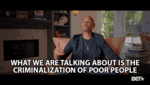 discussion facts statistics criminalization poor people