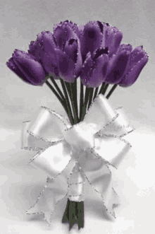 Flowers For You Purple Flower GIF - Flowers For You Flowers Purple Flower GIFs