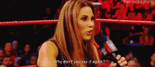Mickie James Why Dont You Say It Again GIF - Mickie James Why Dont You Say It Again Say It Again GIFs