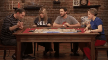 Tabletop - Formula D: Celebratory Dice Roll From Greg Benson GIF - Table Top Wil Wheaton Friends GIFs