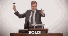 Auction Sold GIF - Auction Sold GIFs