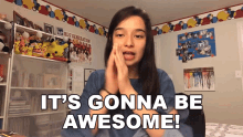 Its Gonna Be Awesome Hannah Fawcett GIF - Its Gonna Be Awesome Hannah Fawcett Gonna Be Epic GIFs