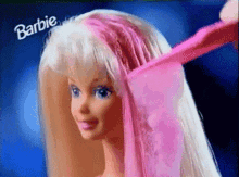 Barbie She GIF - Barbie She Hair Dye GIFs