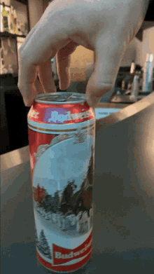Can Beer In Can GIF - Can Beer In Can Budweiser GIFs