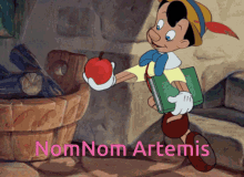 Pinokkio Pinocchio Apple GIF - Pinokkio Pinocchio Apple GIFs