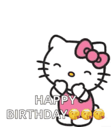 Love Hello Kitty GIF - Love Hello Kitty Happy Birthday GIFs