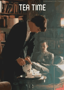 Tea Time Sherlock GIF - Tea Time Sherlock Benedict Cumberbatch GIFs