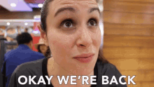 Okay Were Back Were Here Now GIF - Okay Were Back Were Here Now Going Back GIFs