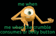 When The Crumble Consumes Ur Belly Button Meme GIF - When The Crumble Consumes Ur Belly Button Belly Belly Button GIFs
