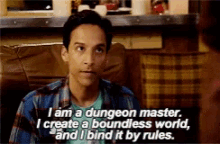 Community Abed GIF - Community Abed Dungeon Master GIFs
