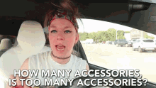 How Many Accessories Too Many Accessories GIF - How Many Accessories Too Many Accessories Shades On GIFs