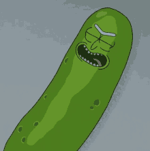 Rick And Morty Pickle GIF - Rick And Morty Pickle Vegetables GIFs