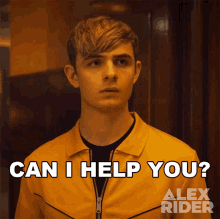 Can I Help You Alex Rider GIF - Can I Help You Alex Rider What Can I Do For You GIFs