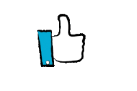 Downsign Liked Sticker - Downsign Liked Thumb Up Stickers