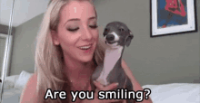 jenna marbles smile dog are you smiling