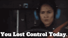 Station19 Andy Herrera GIF - Station19 Andy Herrera You Lost Control Today GIFs