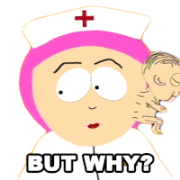 But Why Mary Gollum Sticker - But Why Mary Gollum South Park Stickers