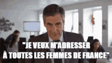Je Veux M'Adresser à Toutes Les Femmes De France GIF - Femmes Francois Fillon GIFs