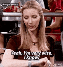 Yeah, I'M Very Wise.I Know!.Gif GIF - Yeah I'M Very Wise.I Know! Friends GIFs