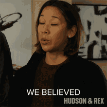 We Believed Sarah Truong GIF - We Believed Sarah Truong Hudson And Rex GIFs