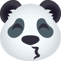 Whistling Panda Sticker - Whistling Panda Joypixels Stickers
