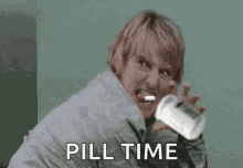 Owen Wilson Pills GIF - Owen Wilson Pills Intense GIFs