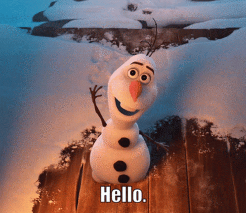 Olafs Frozen Adventure Hello Darkness GIF - Olafs Frozen Adventure Olaf Hello Darkness GIFs