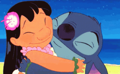 Lilo And Stitch Hugs GIF - Lilo And Stitch Hugs Love GIFs