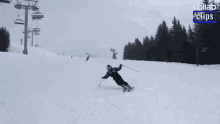 Skiing Fail Tripped GIF - Skiing Fail Skiing Tripped GIFs