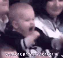 baby kid shouting yes yess baby kid shouting yes yess