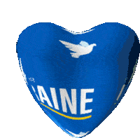 Ukraine Heart Sticker - Ukraine Heart Dove Stickers