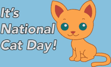 It'S National Cat Day GIF - Catday Cartoon GIFs