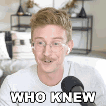 Who Knew Tyler Oakley GIF - Who Knew Tyler Oakley Surprised GIFs