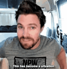 Stephen Amell This Has Become A Situation GIF - Stephen Amell This Has Become A Situation GIFs