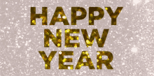 Happy New Year Gold Glitter GIF - Happy New Year Gold Glitter GIFs