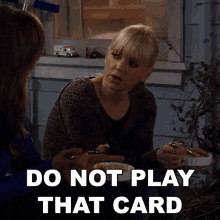 Do Not Play That Card Anna Faris GIF - Do Not Play That Card Anna Faris Christy GIFs