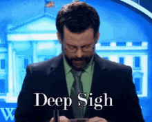 Department Of Spin Deep Sigh GIF - Department Of Spin Deep Sigh Chris Ode GIFs