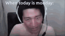 angry korean gamer angry rage when today is monday