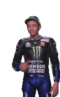 Rossi Thinking Face Sticker - Rossi Thinking Face Valentino Rossi Stickers