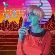 Star Trek Andorian GIF - Star Trek Andorian 80s GIFs