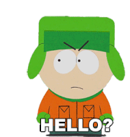 Hello Kyle Broflovski Sticker - Hello Kyle Broflovski South Park Stickers