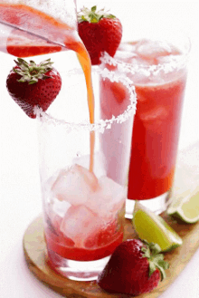 Strawberry Juice GIF - Strawberry Juice GIFs