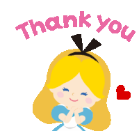 Thank You Sticker - Thank You Girl Stickers