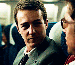 Meeting Tyler GIF - Fight Club Edward Norton Laugh - Discover & Share GIFs