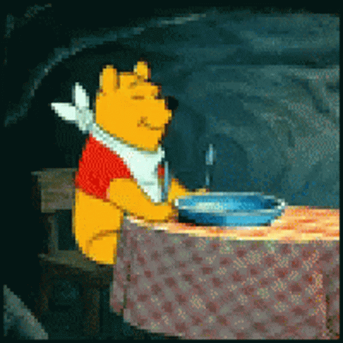 Winnie The Pooh Famished GIF - Winnie The Pooh Famished Excited GIFs